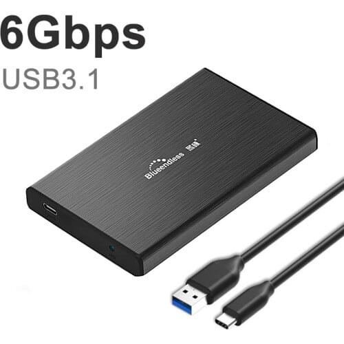 HDD Case 2.5 USB 3.0 to SATA case Hard Drive CASE for SSD enclosure Disk Tool free Type C 3.1 Case External HDD Enclosure