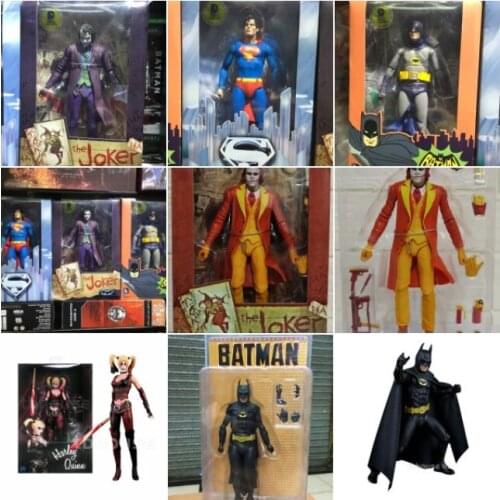 Joker Figure Quinn Toys Cartoon Alliance of injustice Bruce Wayne Action Figure Collectable Model Doll Gift