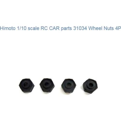 Himoto 1/10 scale RC CAR parts 31034 Wheel Nuts 4P