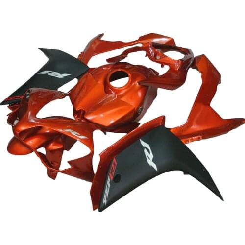 Burnt orange injection molding body kit fairing kit for YAMAHA YZF R1 2007 2008 YZF R1 07 08 fairings xl17