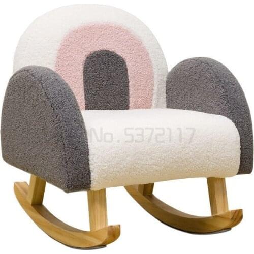 Creative lovely rocking chair childrens sofa small sofa seat boy girl baby princess family armchair