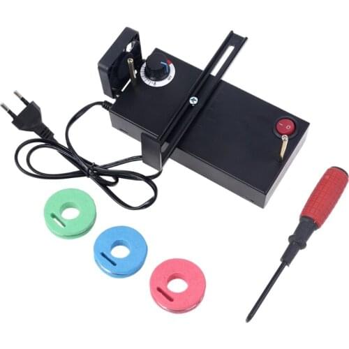 Home Use Hot Ribbon Cutter Machine with Fan Smoke Exhaust DIY Rope Band Craft DIY Manual Cuting Tool Home DIY Ribbon Cutter 16FA