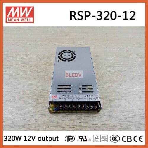 MEAN WELL RSP-320-12 320W 26.7A 12V meanwell Power Supply with PFC function