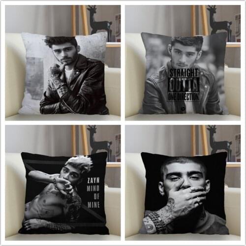 Musife New Custom Zayn Malik Pillowcase Sofa Decorative Cushion Cover Pillowcase Home Decor Drop Shipping Wholesale