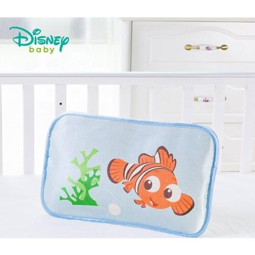 New Disney Lovely Cartoon Pillows for Baby Ice Silk Pillows for Sleeping Comfortable Ventilation Pillows for Sleeping Bed Kids