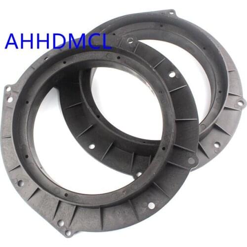 6.5 Inch Speaker Adapter Spacer Horn Pad Mounts Audio Modification Bracket For Audi A3 A4 A5 A6 Q3 Q5 Front Door
