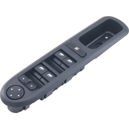 Front Front Left Electronic Power Window Switch Window Controller Switch 6554QC for Citroen C3 Picasso 2009-2014 Peugeot 207