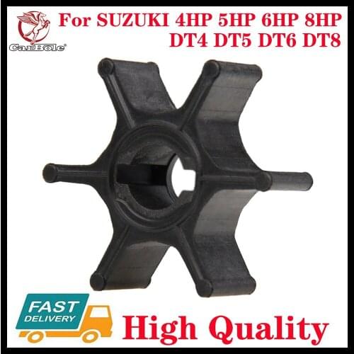 Outboard Engine Motor 2 Stroke Water Pump Impeller for SUZUKI 4HP 5HP 6HP 8HP DT4 DT5 DT6 DT8 18-3097