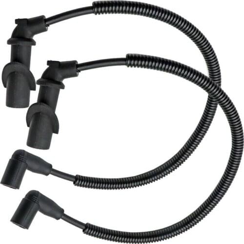 Easy To Clean and Durable Fire Coil (point Spark Plug Cap and Wire for Polaris RZR Ranger Sportsman 800/700 F) 2PCS