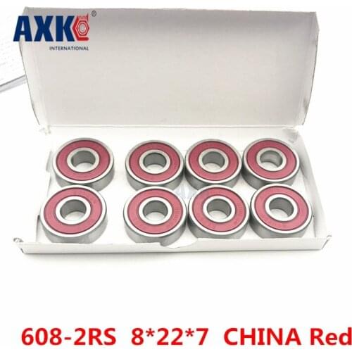 8pcs Famous Brand 608rs Hoverboard Skate Shoes Bearing 608 2rs 8* 22*7mm