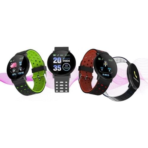 119 plus Smart Sports Recording Watch Pedometer Bracelet Water Proofing Smart Bracelet Sports Watch for man woman