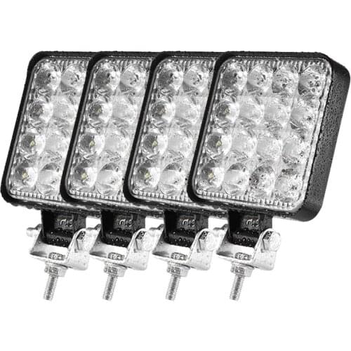 Led Light Bar 48w 16barra Led Car Light For 4x4 Led Bar Offroad SUV ATV Tractor Boat Trucks Excavator 12V 24V Work Light