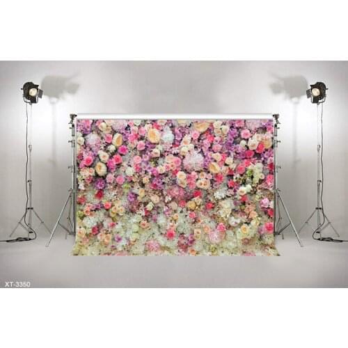 Vinyl 3D Blooming Roses Anthemy Flowers Wall Backdrop For Bridal Shower Wedding Background Photography Floral Wedding Backdrops