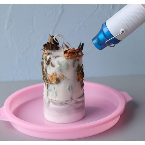 1pcs Silicone Dip wax tray Removal Wax Bean Container Cake Paper Tray Paper Bowl Melting Wax Ice Cream Organizer