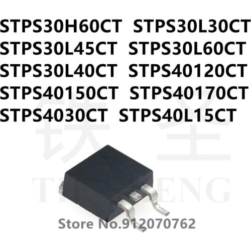 10PCS STPS30H60CT STPS30L30CT STPS30L45CT STPS30L60CT STPS30L40CT STPS40120CT STPS40150CT STPS40170CT STPS4030CT STPS40L15CT