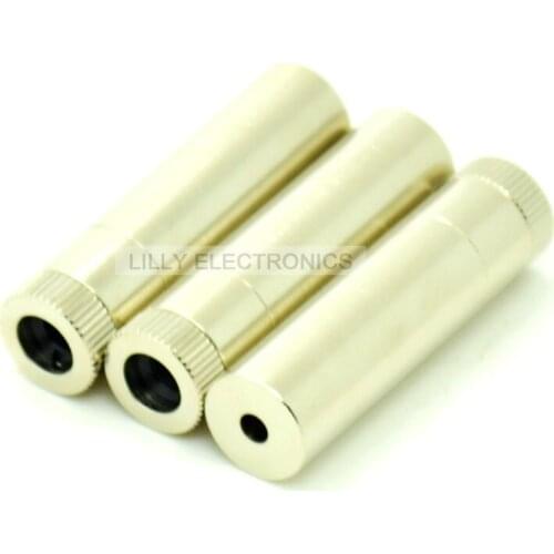 3pcs 12x40mm 5.6mm TO-18 Laser Diode Metal Housing w/ Lens