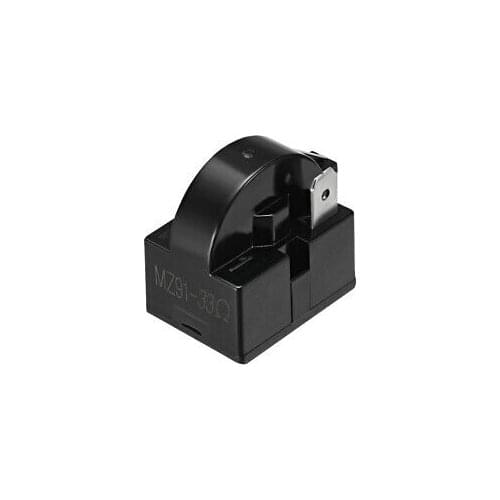 33 Ohm 1 Pin Refrigerator PTC Starter Relay Black