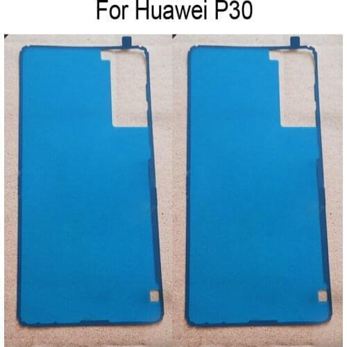 5 PCS Replacement For Huawei P30 p30 Back Glass cover Adhesive Sticker Stickers glue battery cover door housing HuaweiP30