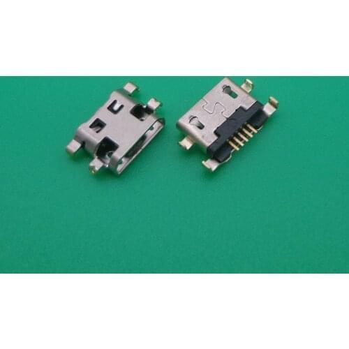 500pcs micro mini USB Charging Port Dock plug jack socket Connector 5pin Repair Parts For Huawei Y3-2 Y3-II Y3 2 3G 4G
