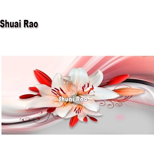 5d diy diamond painting Red Lily 3d diamond embroidery full square rhinestone cross stitch mosaic Diamond puzzle Home Gift