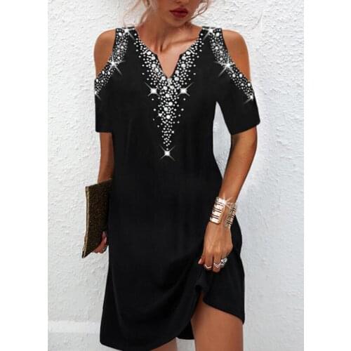 Abninigee Off-the-shoulder Summer Dresses