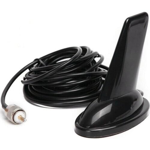 Shark Fin Dual Band VHF UHF Antenna for QYT Kenwood TYT YAESU Car Mobile Radio