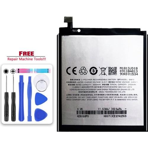 BA813 3100mAh Replacement Battery For Meizu V8 Pro M813Q M8 M813H
