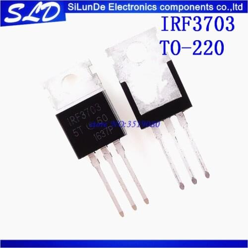 Free Shipping 50pcs/lot IRF3703 F3703 TO-220 30V 210A new and original In Stock