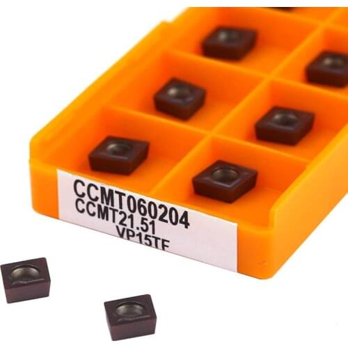 CCMT060208 US735 UE6020 VP15TF High quality Carbide alloy blades CNC metal lathe tools Turning inserts Metal turning tools