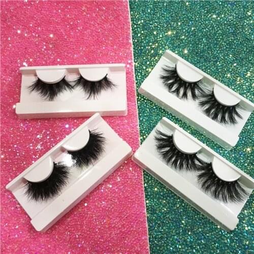 Mink Eyelashes 100% Cruelty free 25mm 3D Mink Lashes Full Strip Lashes Soft False Eyelashes with Rose Gold Paper Box