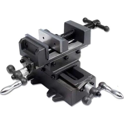 NEW 3-inch Precision Cross Vise Heavy Duty Vise Two-way Mobile Vise Work Bench Drilling and Milling Machine Special Cross Pliers