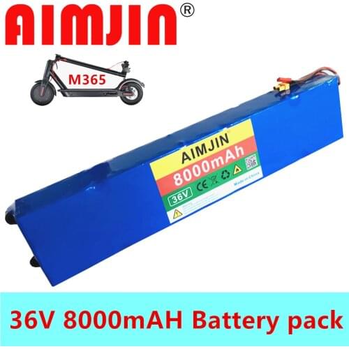 New 10S3P 36V 8.0Ah Battery ForXiaomi M365 Pro Special Battery Pack 36V Battery 8000mAh Electric Scooter Battery Pack