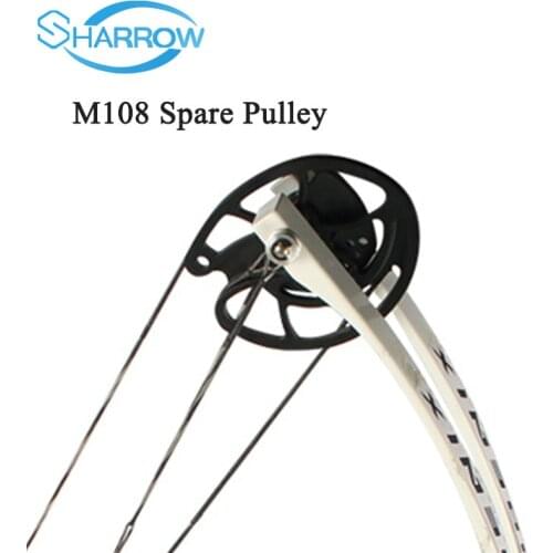 Archery M108 Bow Original Pulley Compound Bow Spare Pulley Replaceable String Wheel for Outdoor Shooting Hunting Accessories