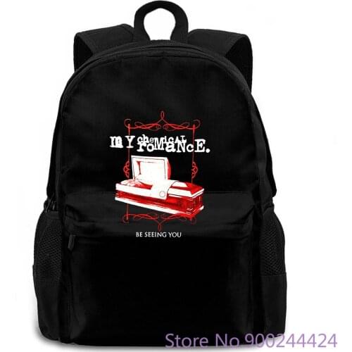 My Chemical Roce Coffin All s New New Brand- women men backpack laptop travel school adult student