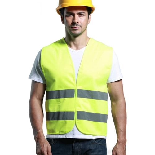 Motorcycle Reflective Vest Men Hi Vis Reflective Motorcycle Protective Vest Sleeveless Jacket Breathable Mesh For Summer