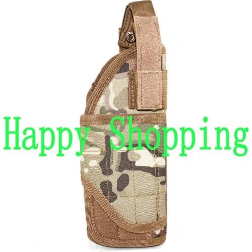 Tactical Mount Vest backpack Pistol Holster Game Adjustable Tornado Molle pouch bag for right hand
