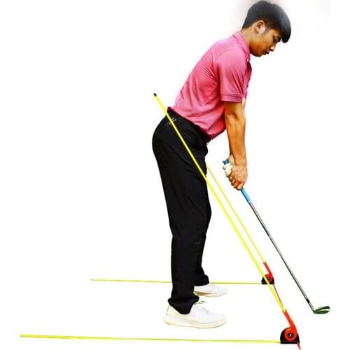Swing Training Aids Trainer Anti-Slip Position Correction Tool Extendable Folding Body Beginner Learner Practice Equipment