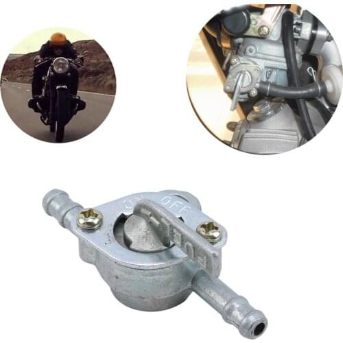 1pc Universal Modified Parts Fuel Tank Gasoline Valve Switch Off-road Atv Turbocharger Motorcycle Parts
