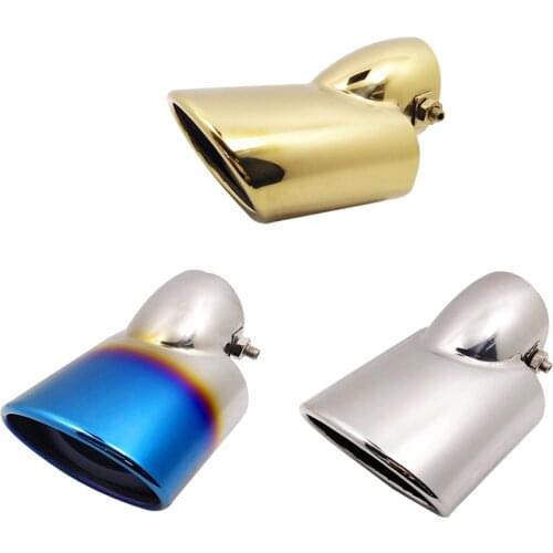 Universal Car Rear Tail Pipe Styling Trim Modified Exhaust Muffler For Chevrolet Cruze Honda Fit Buick Excelle Fiat Hyundai KIA