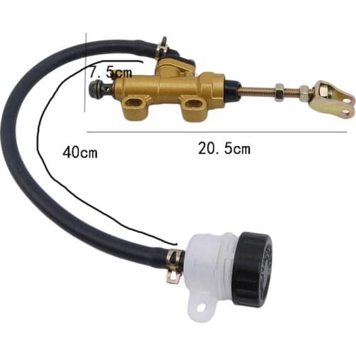 Motorcycle Rear Brake Pump Motorcycle Rear Foot Hydraulic Brake Pump Modified Rear Brake Master Cylinder Motorcycle Spare Parts