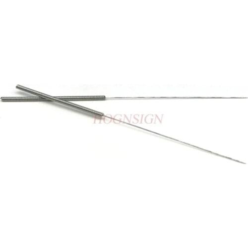 Disposable Sterile Acupuncture Needle Silver Flat Handle Chinese Medicine Meridian Cone Moxibustion Knife Medical Care Tool