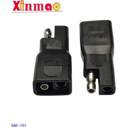 1pcs Solar cell SAE plug adapter automobile battery modified adapter SAE male to female connector