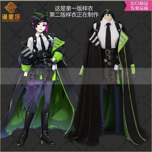 2020 New! Twisted Wonderland DIASOMNIA lilia Uniforms Cospaly Costume lilia Cos Halloween Carnival Outfit H