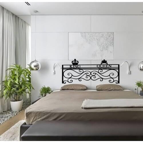 BEDROOM DECOR, Manufactured Using High Quality Metal Will Last For Years. Black Powder Paint Used This Product Will Be A Part Of