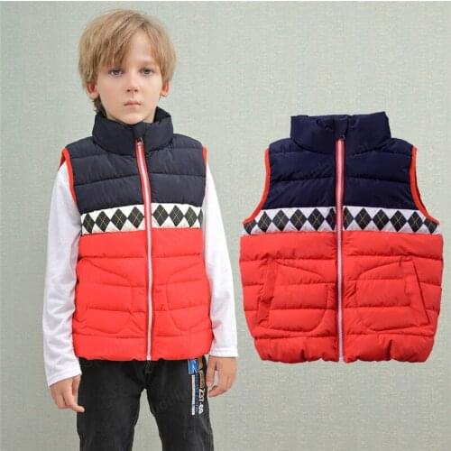 Childrens vest for boy sleeveless jacket kids girl vest autumn winter waistcoat warm clothes boys outwear 5/6/8/9/11 years 2020