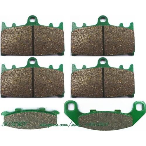 For SUZUKI 250 RGV 1994 - 1996 Disc Brake Pads Pill Front Rear 1995