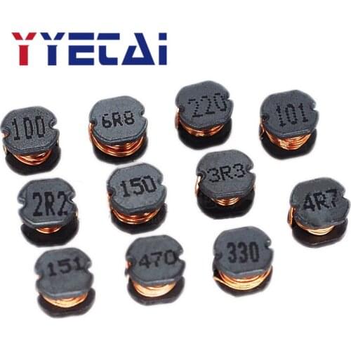 YongYeTai CD54 Chip Inductor Winding Chip Power Inductor 2.2/3.3/4.7/6.8/10UH free shipping