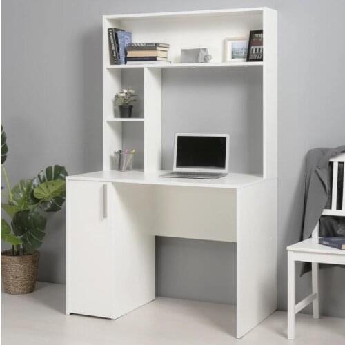 Computer table modern style comfort table with system unit compartment functional table