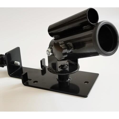 Deluxe T-Bar Row Platform Fit 1” and 2” Barbell Bars Easy to Install Fitness Frame 360° Swivel Deadlift Squat Workout Attachment