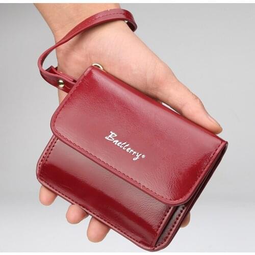Ms card bag portable zipper paragraphs short wallet thirty percent cross wallet style paint lovely small change purse